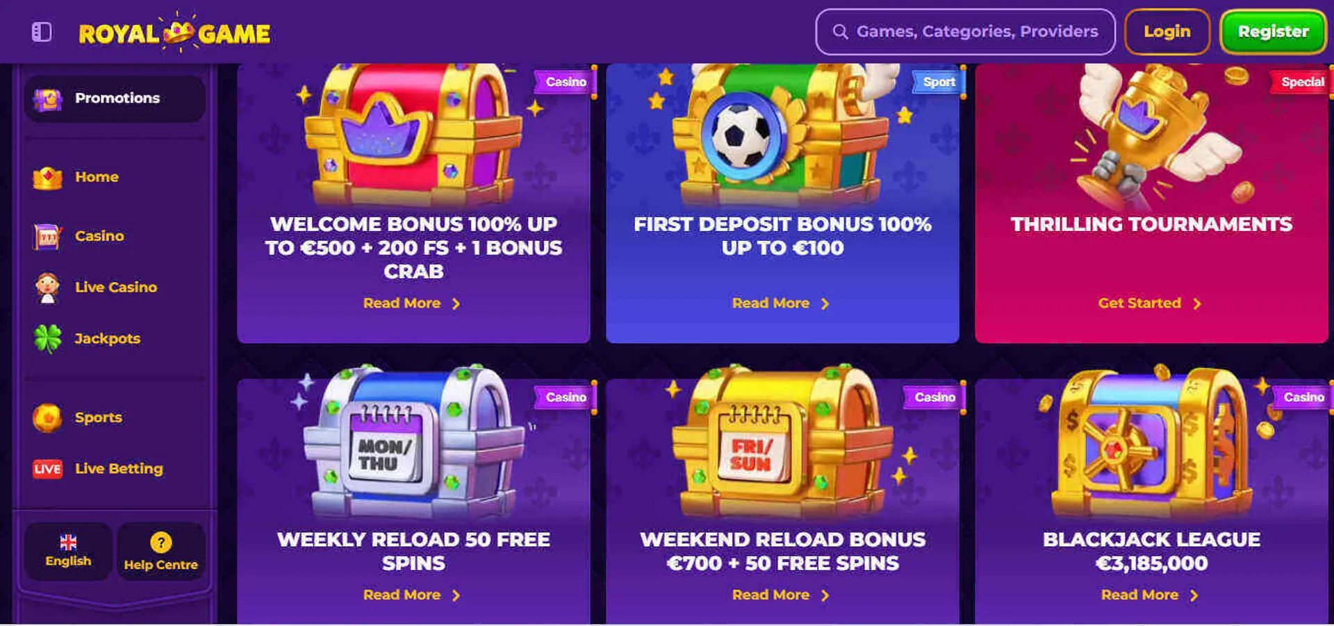 365slots login